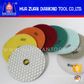 Dry Grinding 50#-3000# Hexagon Diamond Marble Polishing Pads